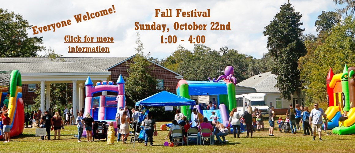 Fall Festival  Sunday, October 22nd  1:00 - 4:00